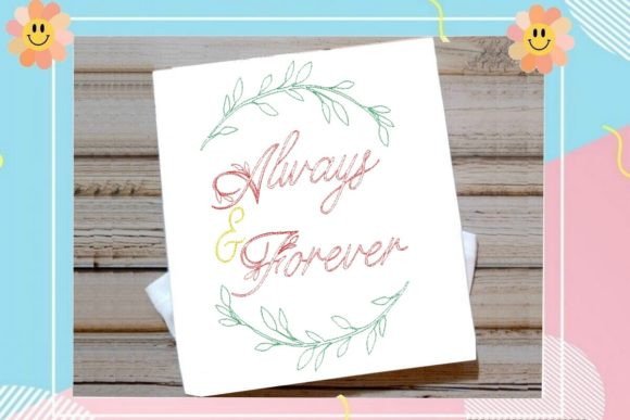 Always Forever Floral Ring Embroidery Design Review