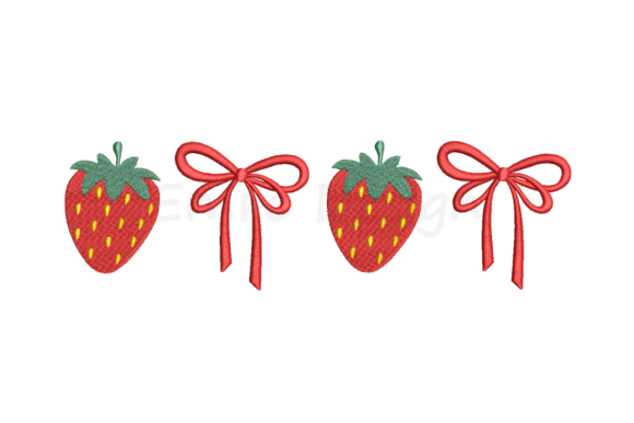 Coquette Strawberry Embroidery Review for Real Projects