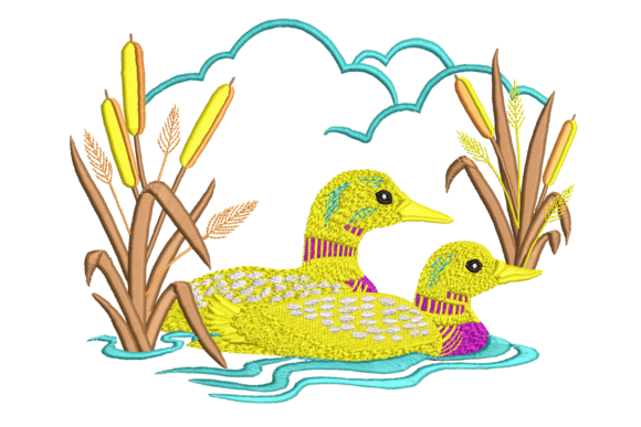 Cute Duck Embroidery Design Review for Seasonal Projects