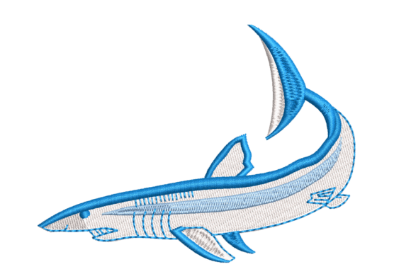 Fierce Fish Embroidery Design: A Bold Choice for Personalized Gifts
