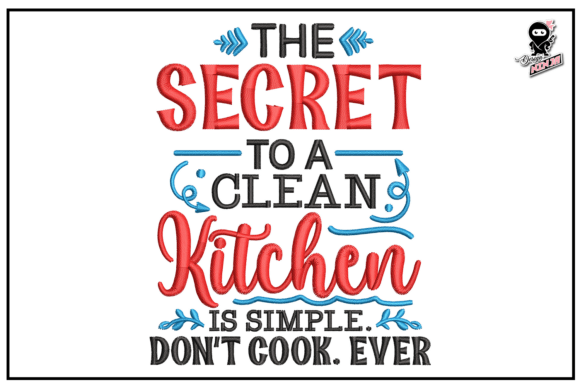 Funny Kitchen Quote Embroidery Review: A Playful Addition to Handmade Gifts