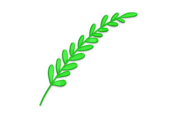 Green Branch with Leafs Embroidery Design Review
