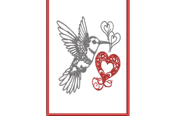 Hummingbird Heart Mug Rug Review