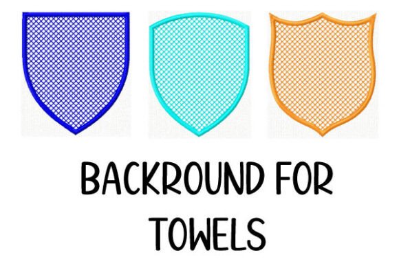 Knockdown Stitch for Towel Embroidery