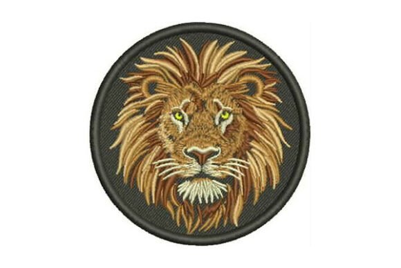 Lion Head Embroidery Patch Review