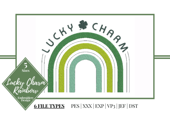 Lucky Charm Rainbow Embroidery Design Review