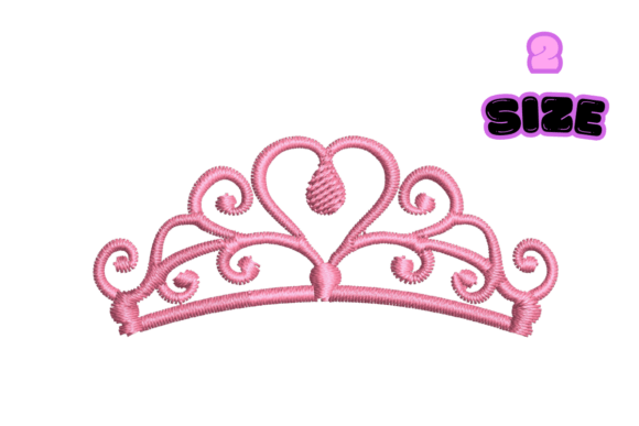 Mini Crown Embroidery: A Delightful Addition to Handmade Creations