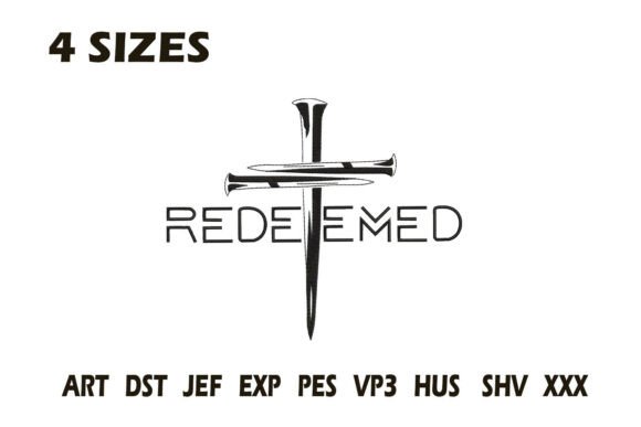 Redeemed Cross Embroidery Design Review for Personalized Gifts