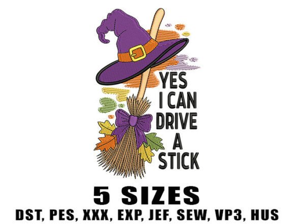 Spooky Witch Girls Embroidery Design Review for Personalized Gifts