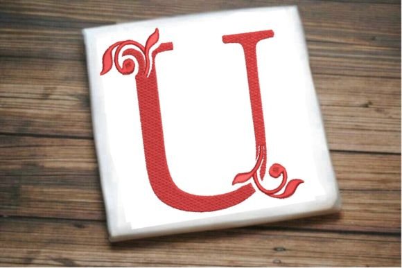 U Letter Beautiful Monogram: A Designer's Perspective