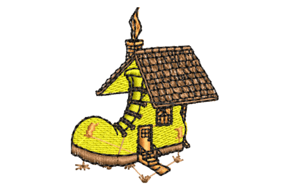 Whimsical House-Shaped Shoe Embroidery Review for Seasonal Projects